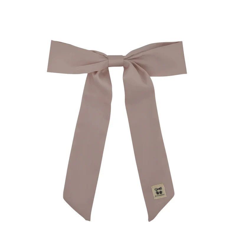 clip satin bow