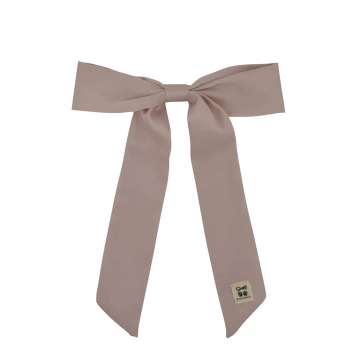 clip satin bow