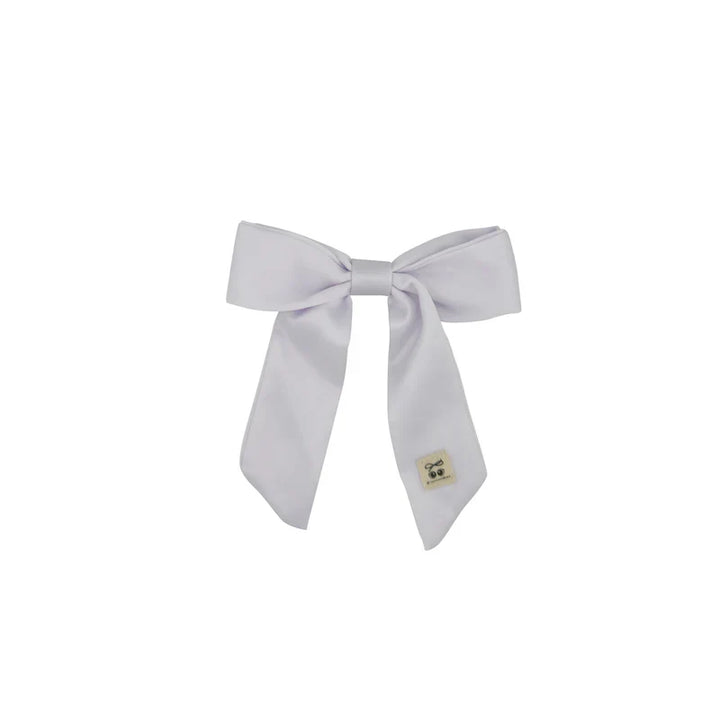clip satin bow