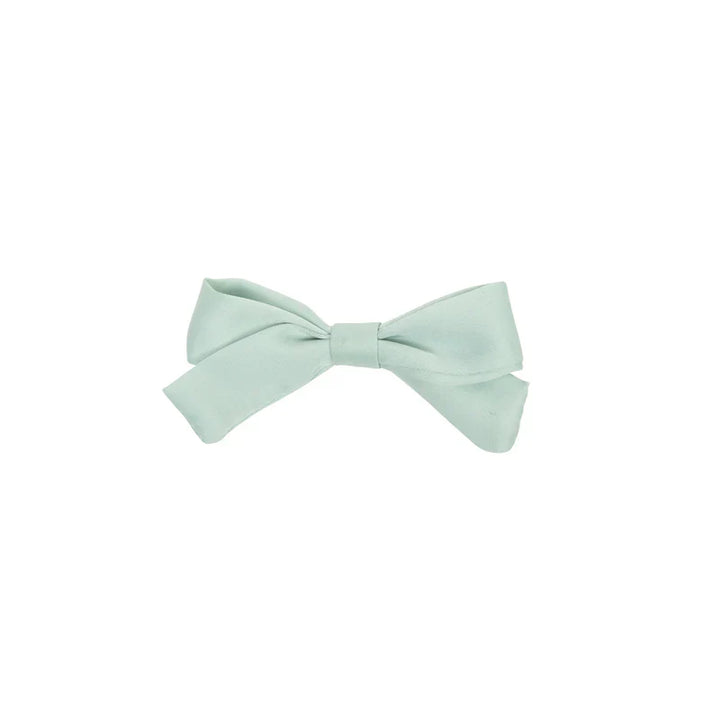 clip satin bow
