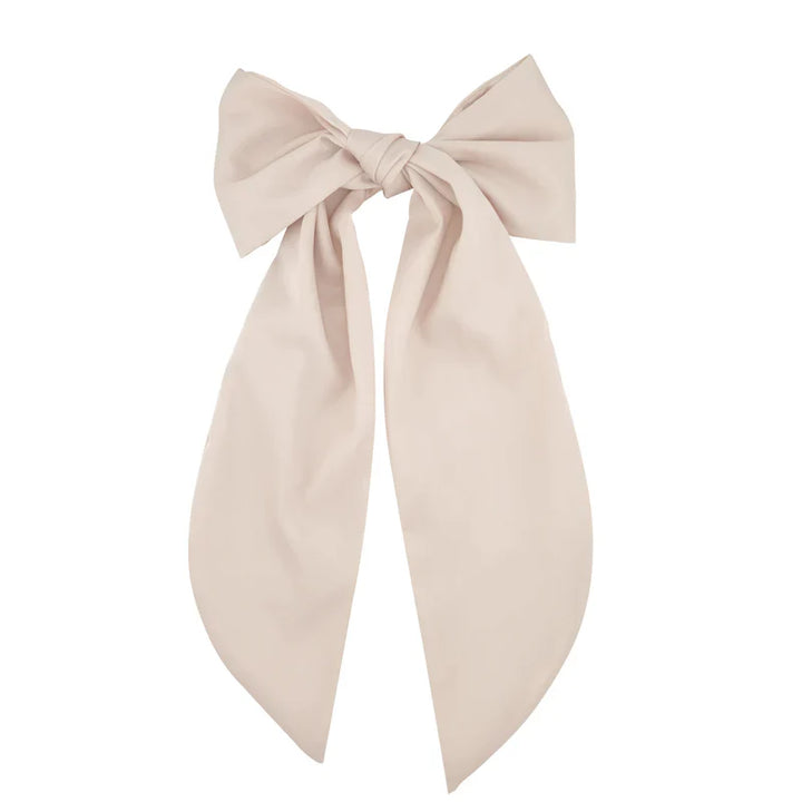 clip satin bow