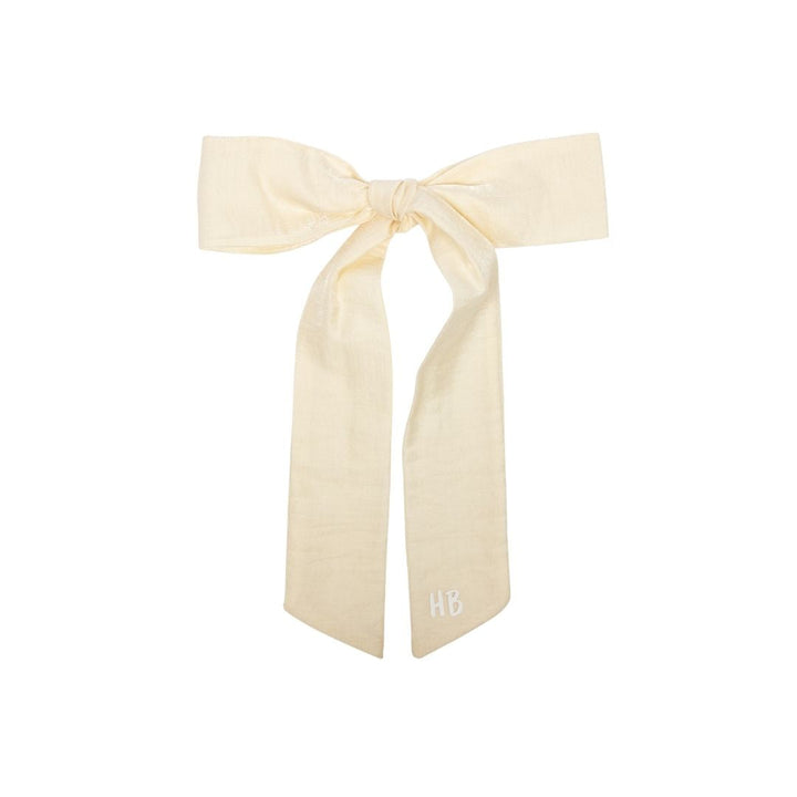 clip satin sparkle bow