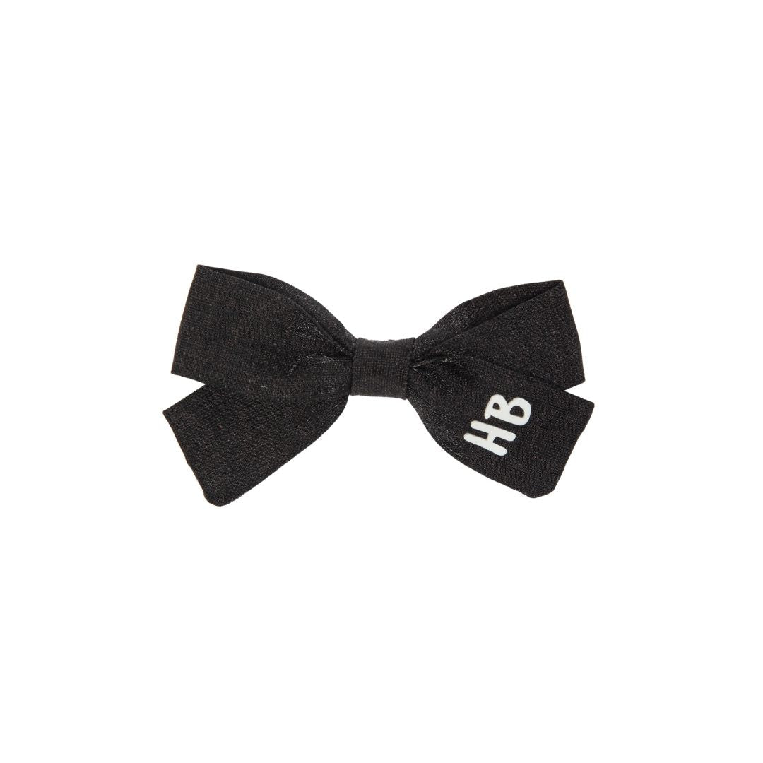 clip satin sparkle bow