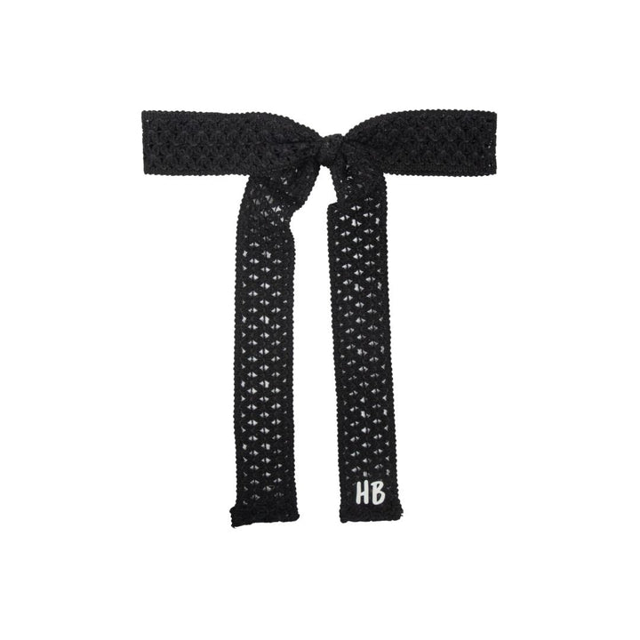 clip crochet ribbon bow