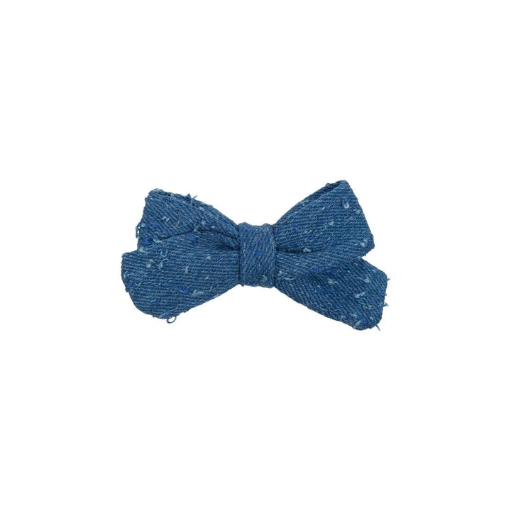 clip snap fray denim set