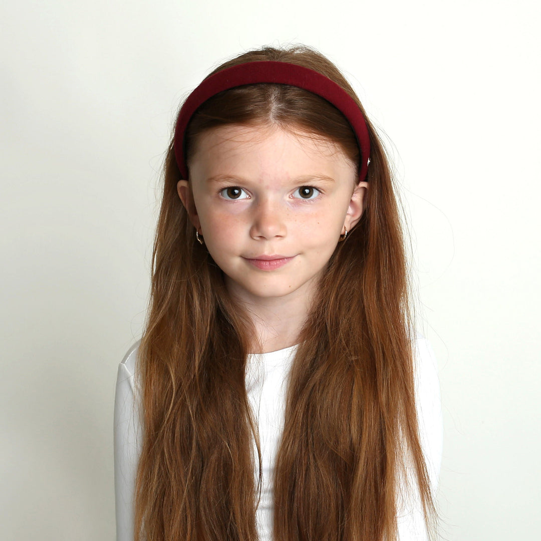 headband solid wool padded