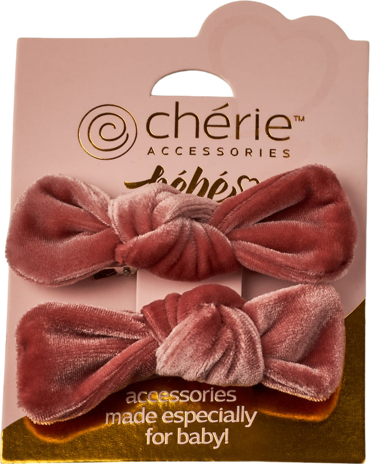clip velvet tie pack of 2 set