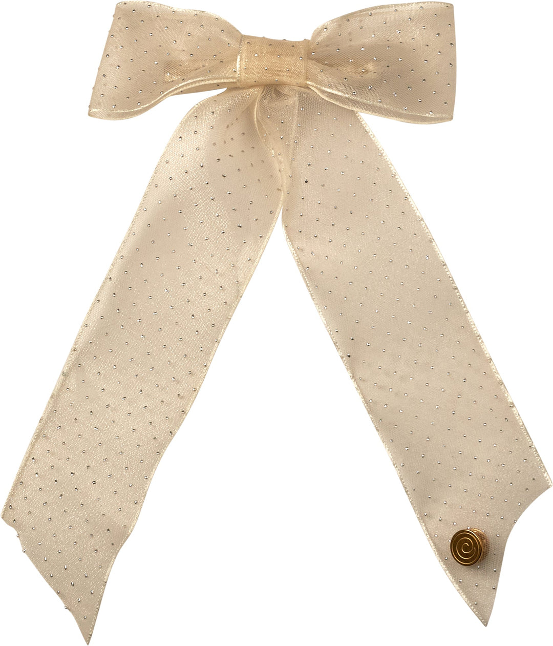 clip dotted tulle
