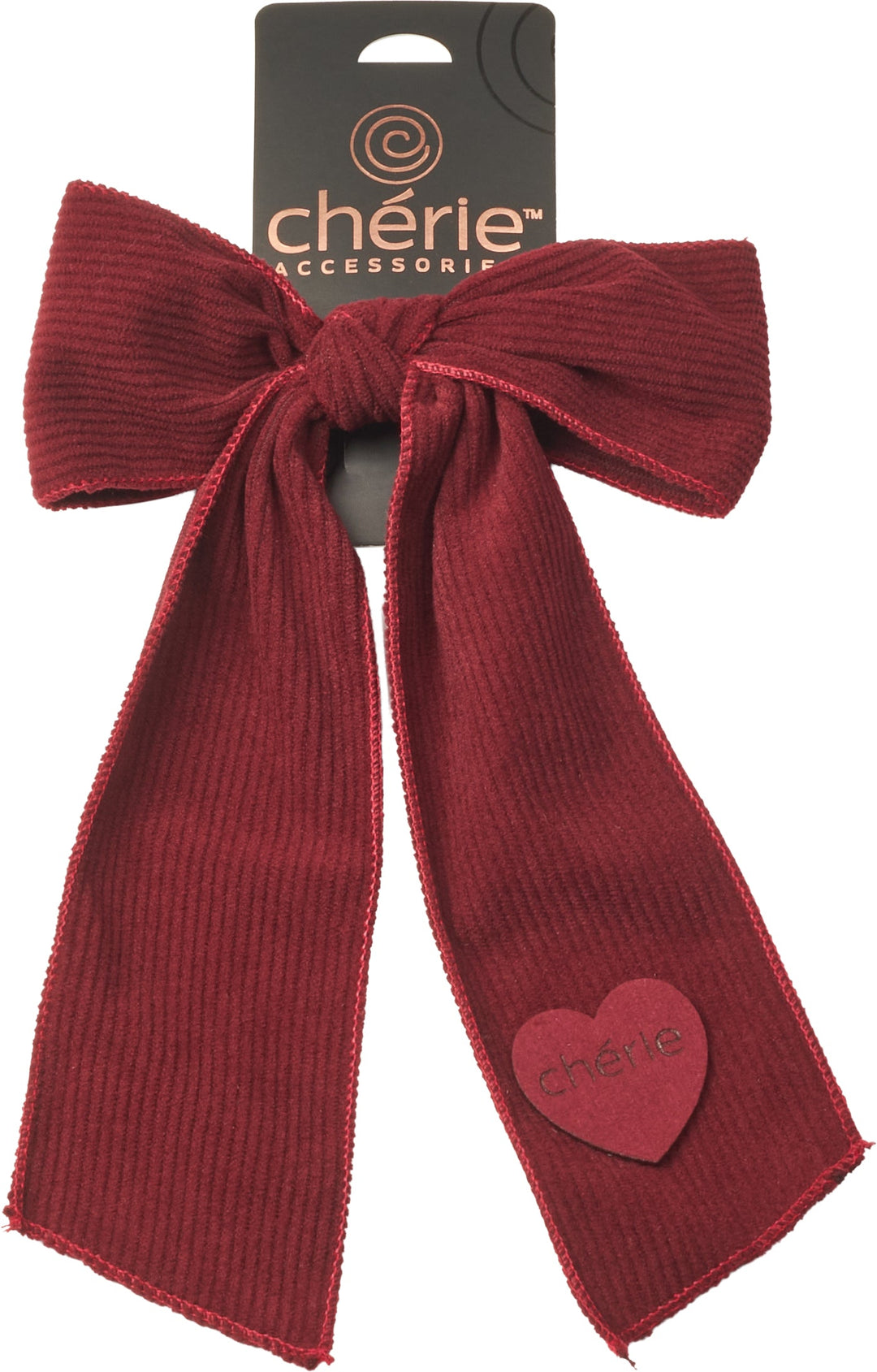 clip corduroy heart large