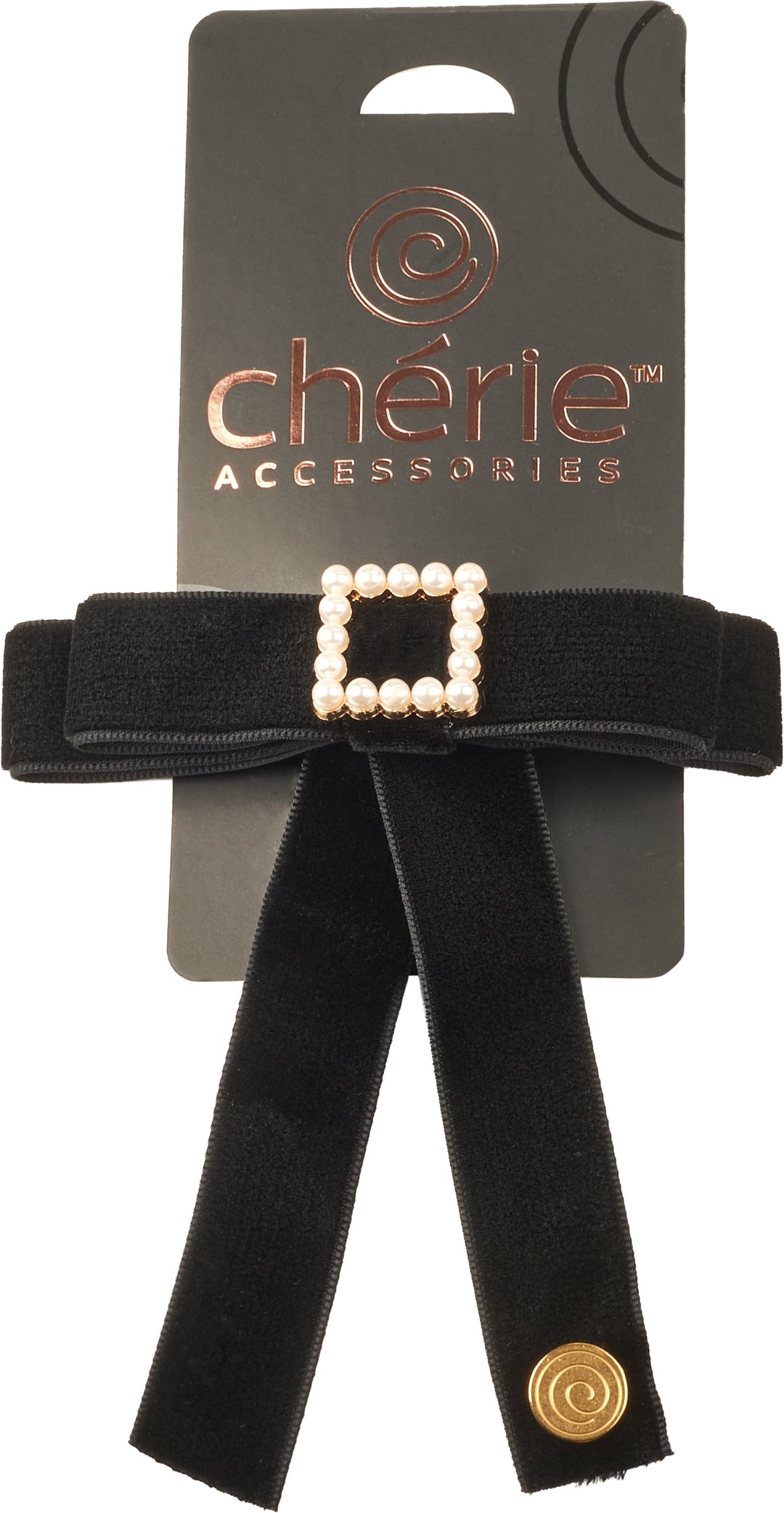 clip velvet buckle