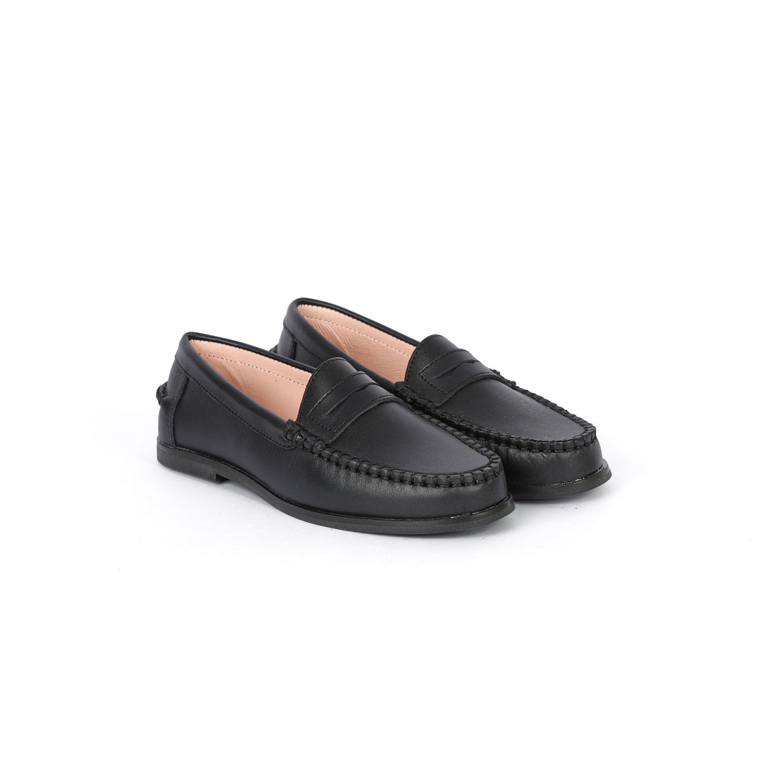 shoes clunky penny loafer