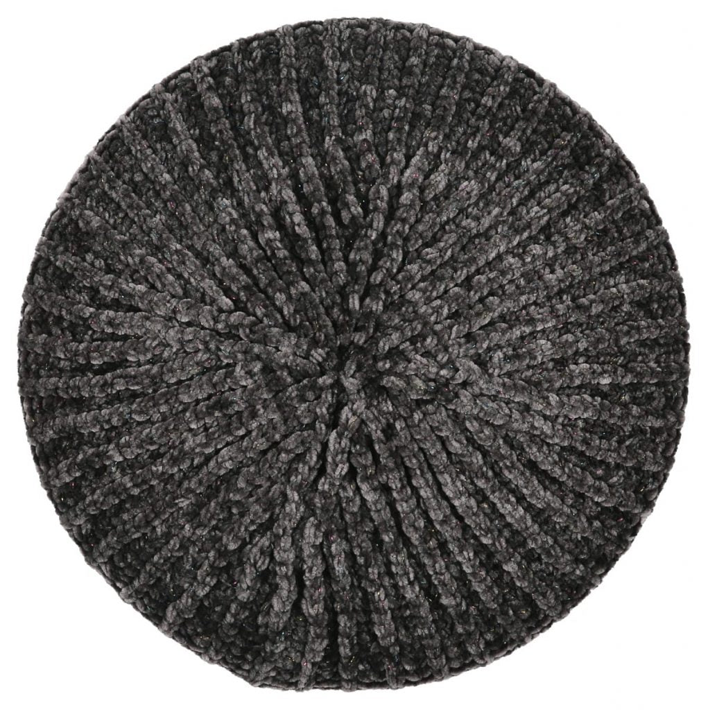 snood ribbed velvet lurex