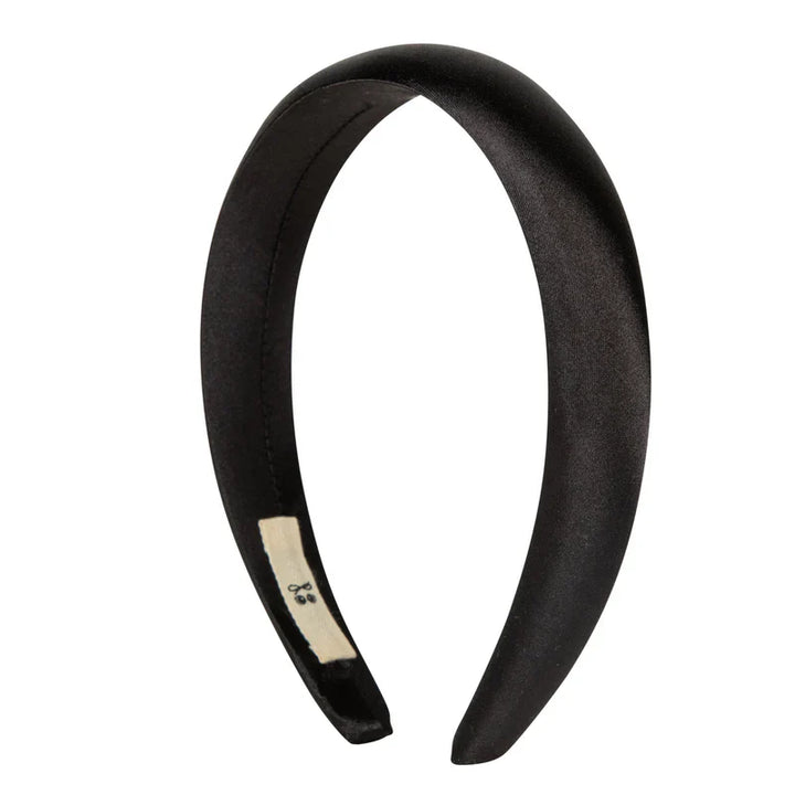 headband satin puff
