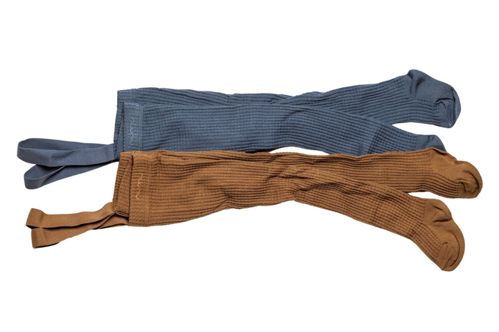 overall tights waffle long