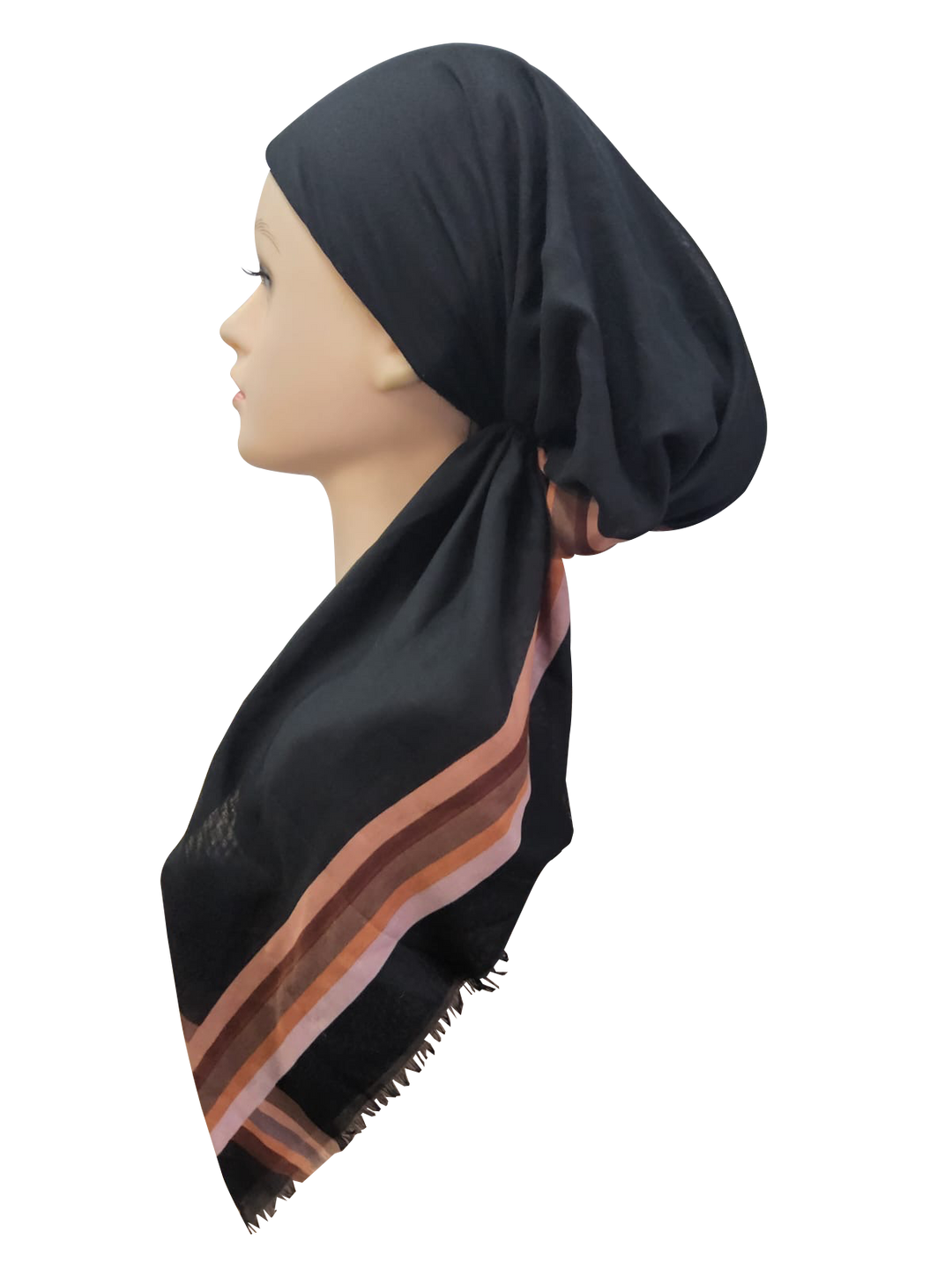 headscarf closed varsity stripe