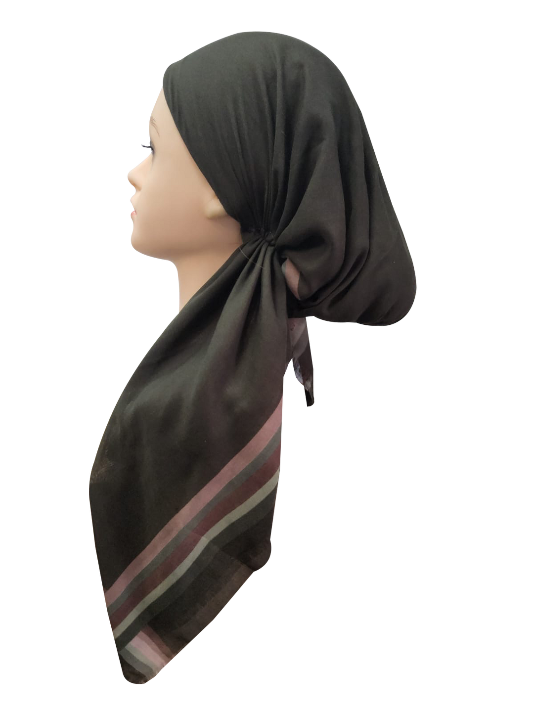 headscarf closed varsity stripe