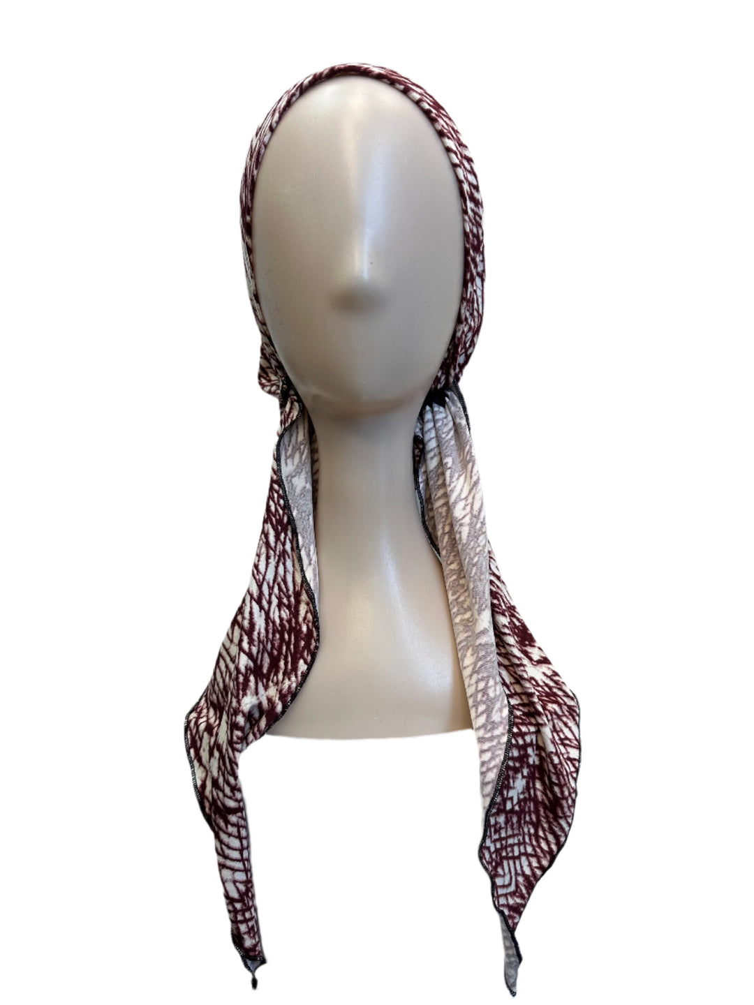 pretied unlined weave x print