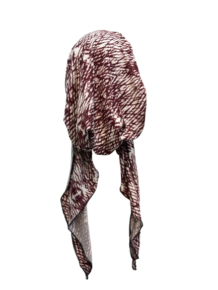 pretied unlined weave x print