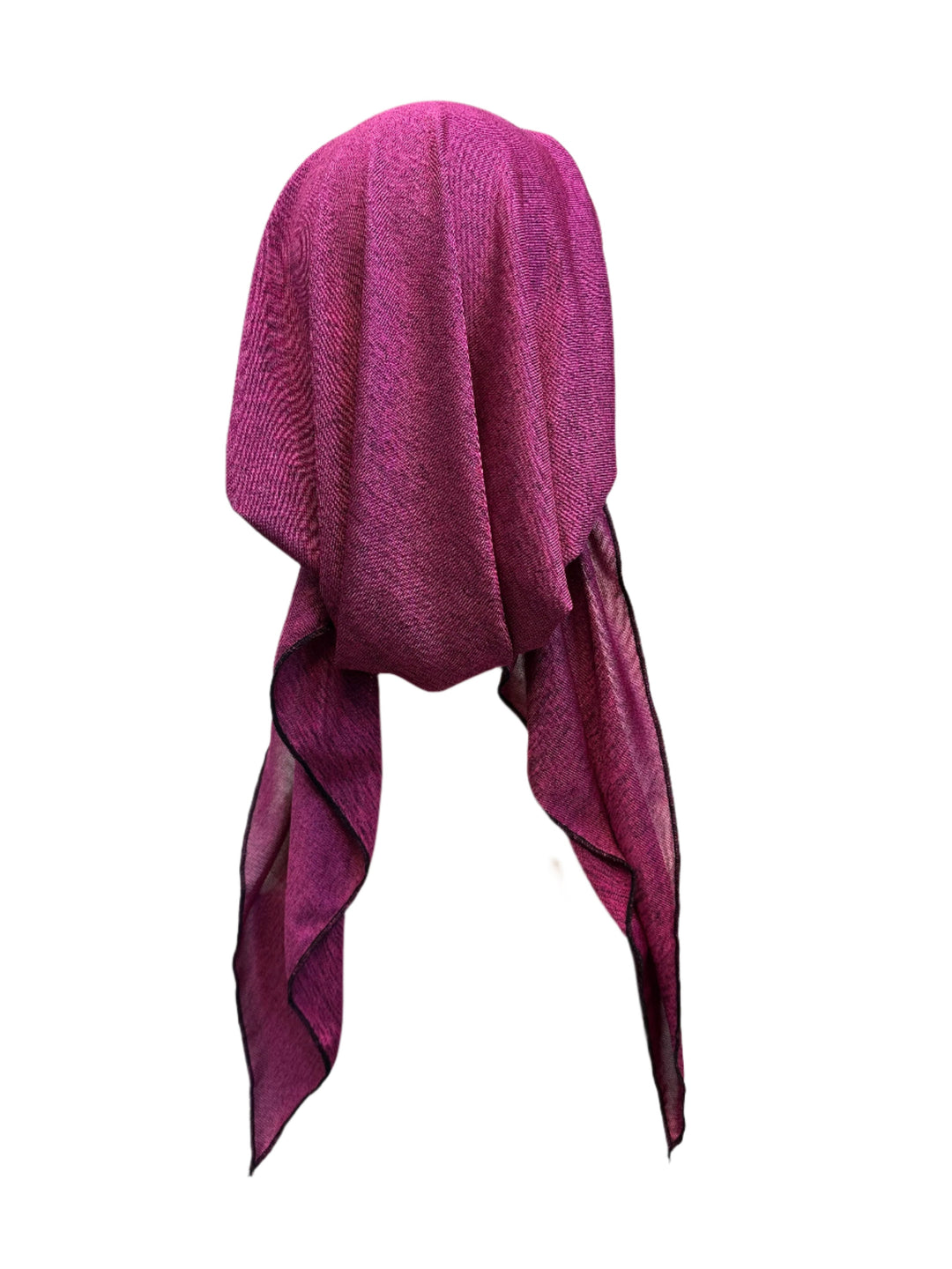 pretied unlined heather