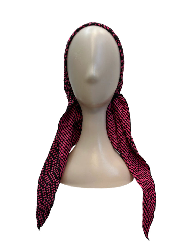 pretied lined wave dots