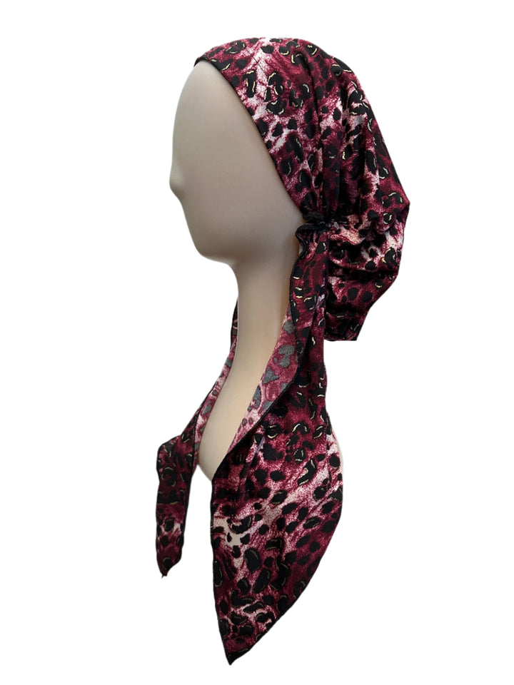 pretied lined paw print