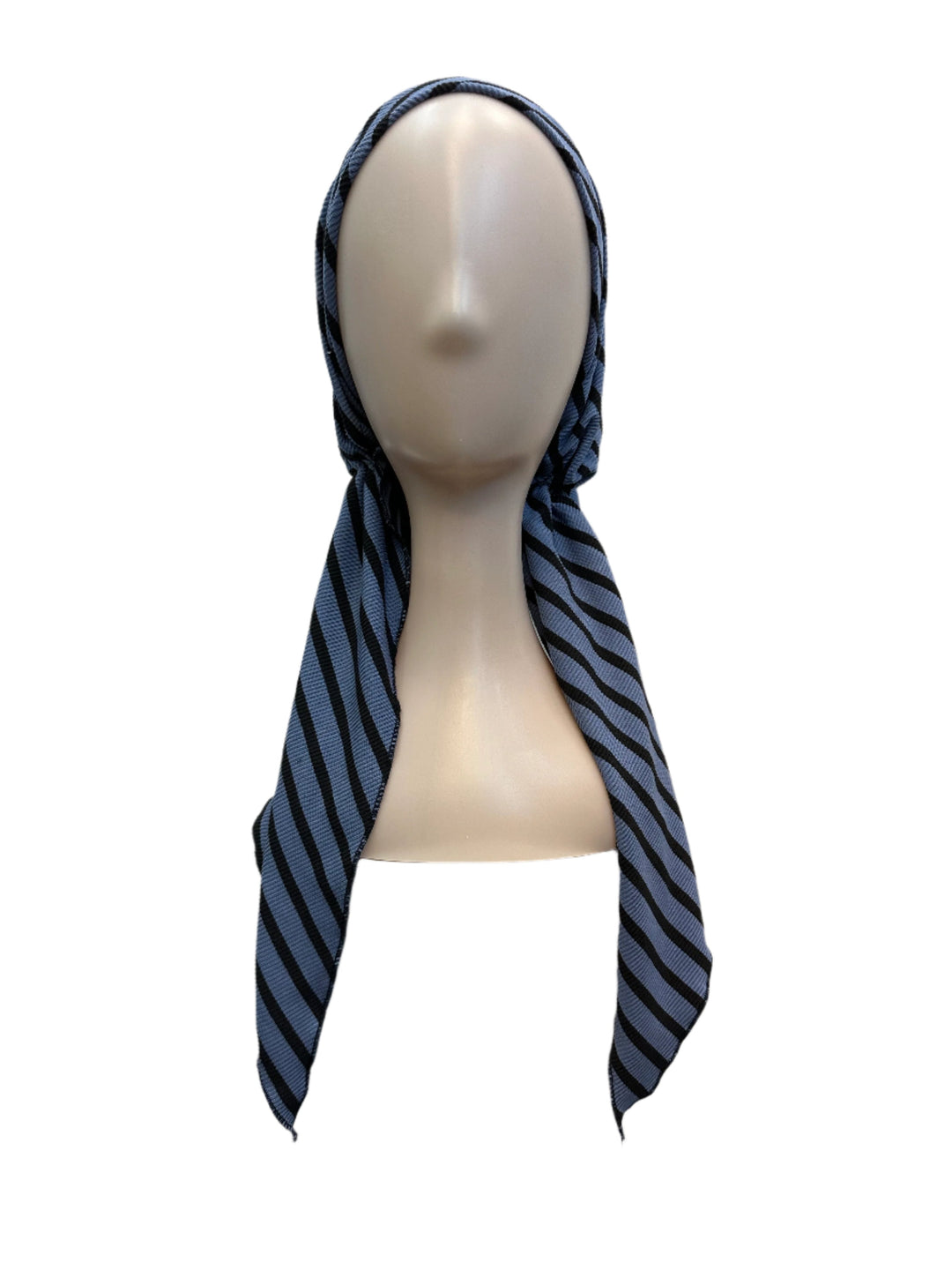 pretied unlined denim wide lines