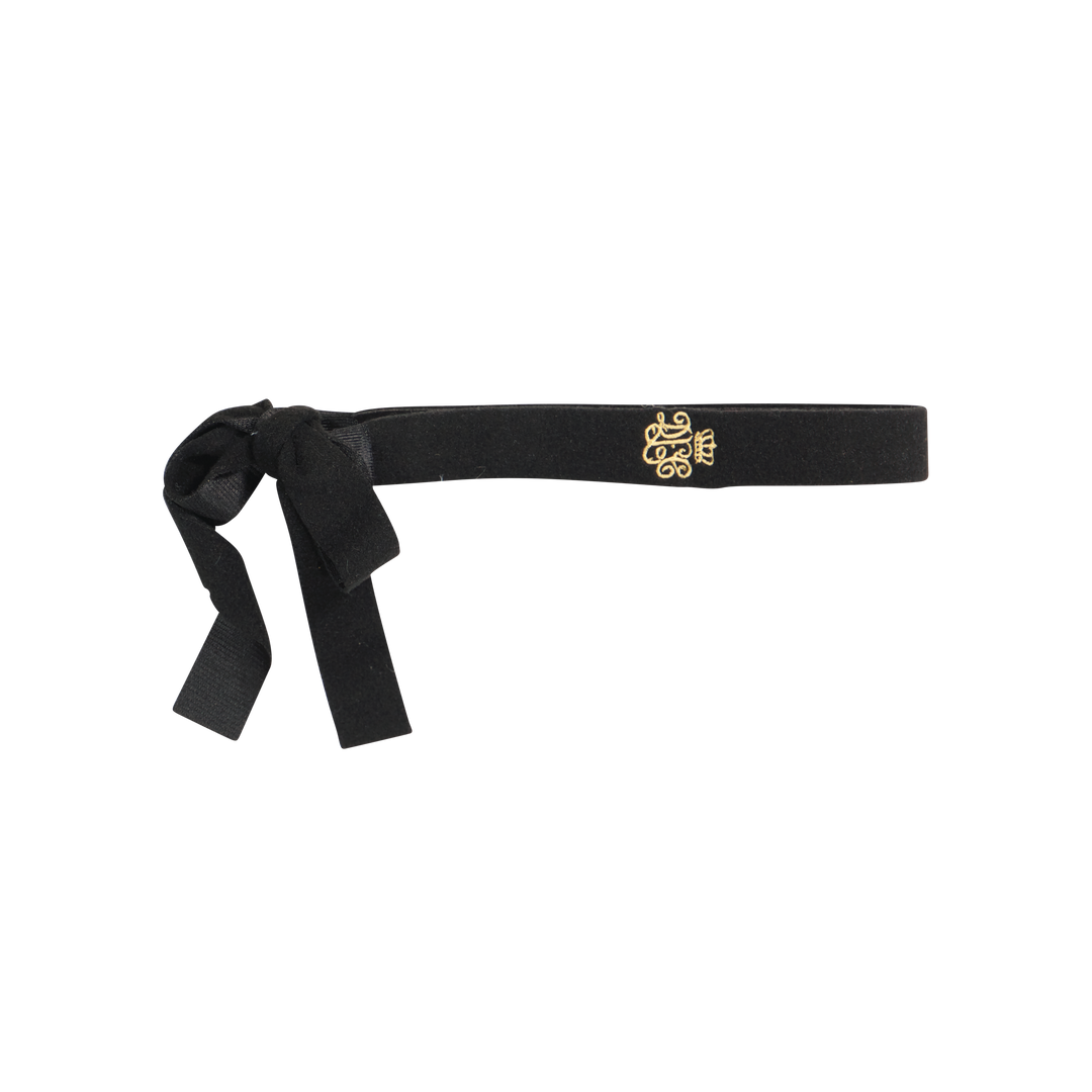 sweatband embroidered crown logo