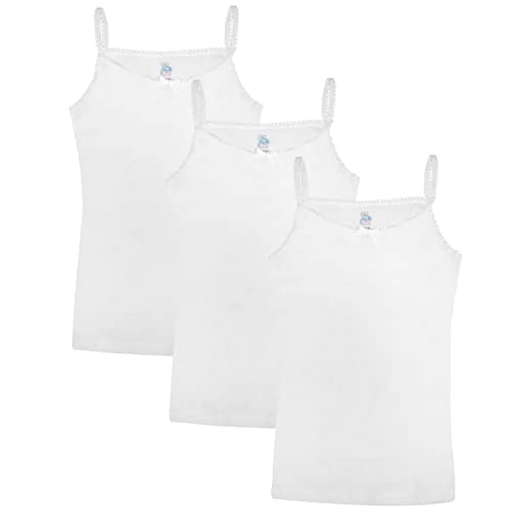 girls sleeveless undershirt - 3pk