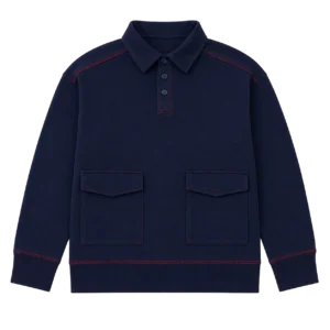 polo l/s stitched