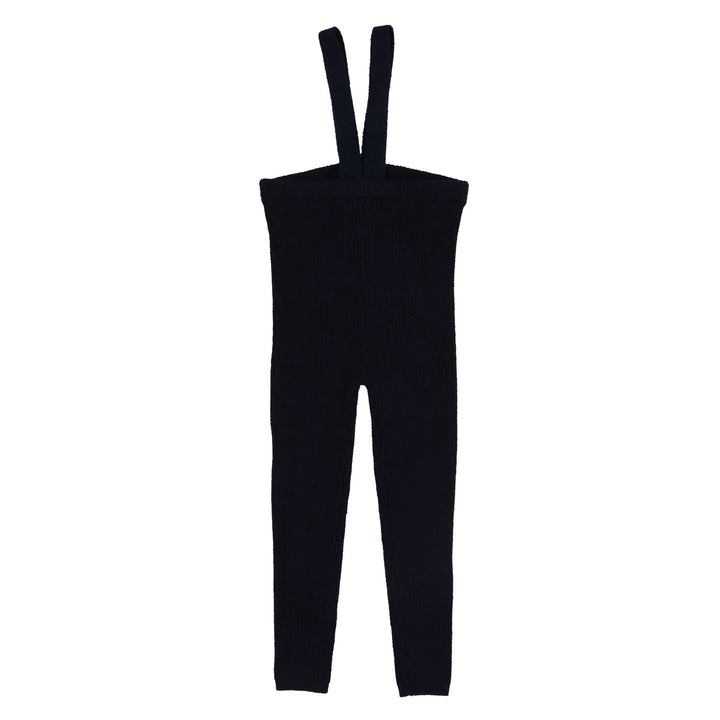 overall knit long suspender