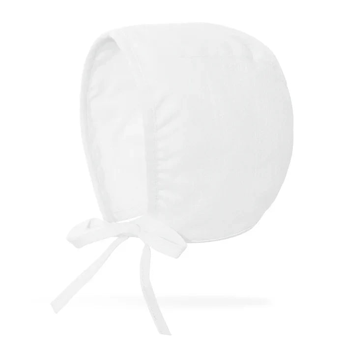 hat bonnet linen
