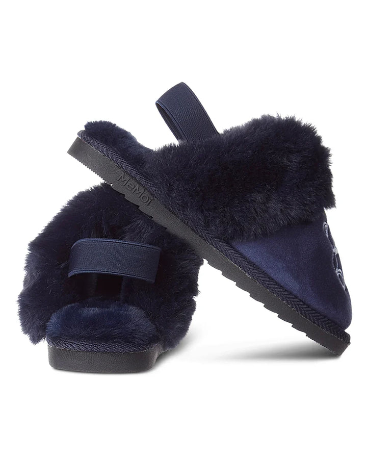 slippers teddy suede