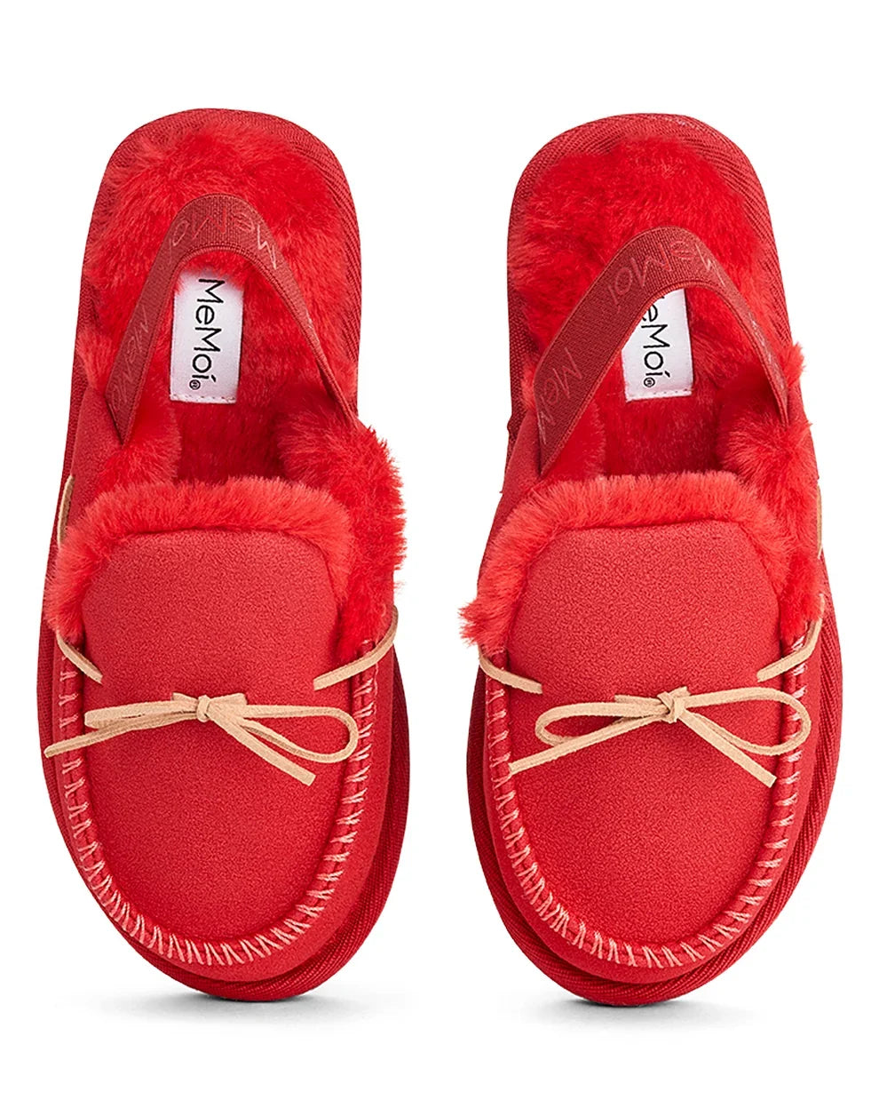 slippers suede bow