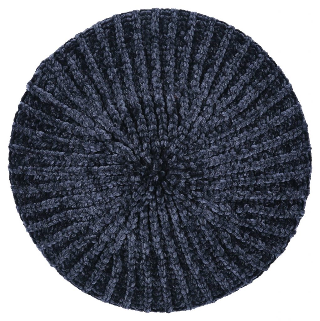 snood ribbed velvet solid
