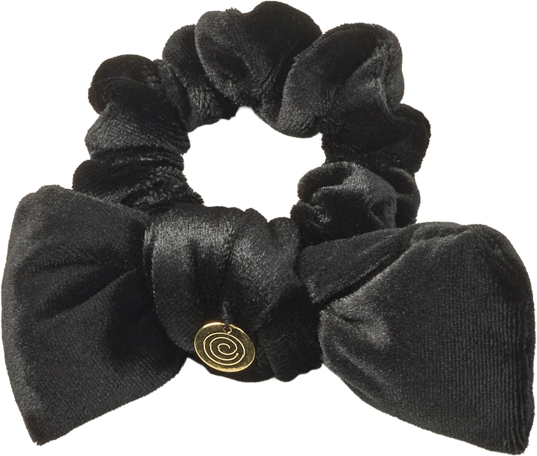 pony scrunchie velvet bow