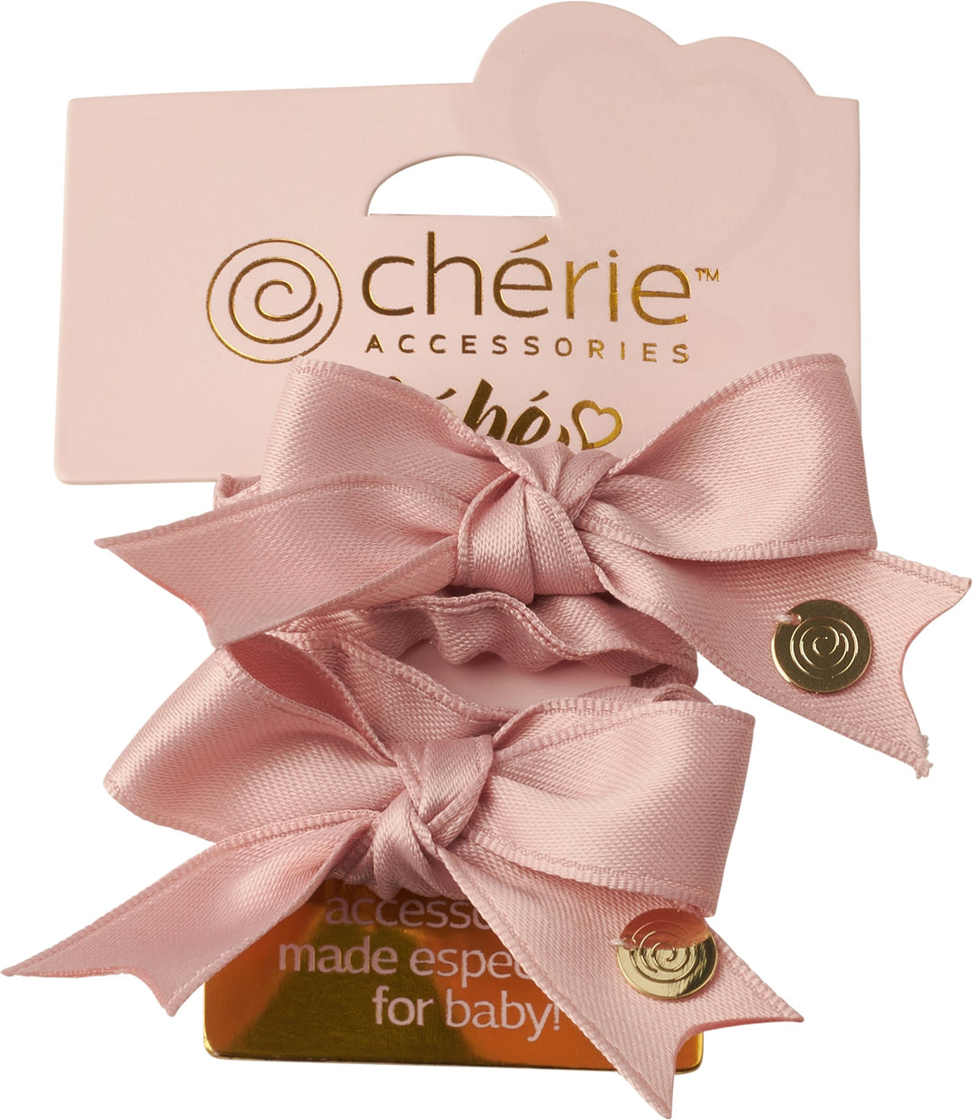 pony scrunchie basic satin bow set