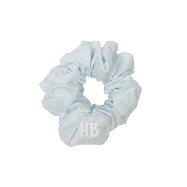 pony scrunchie satin sparkle