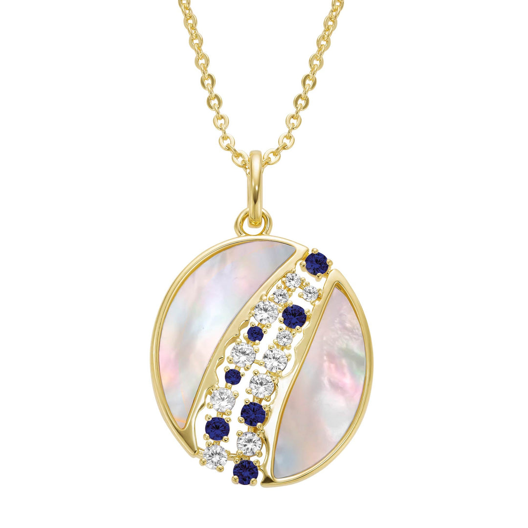 necklace falling stones mop