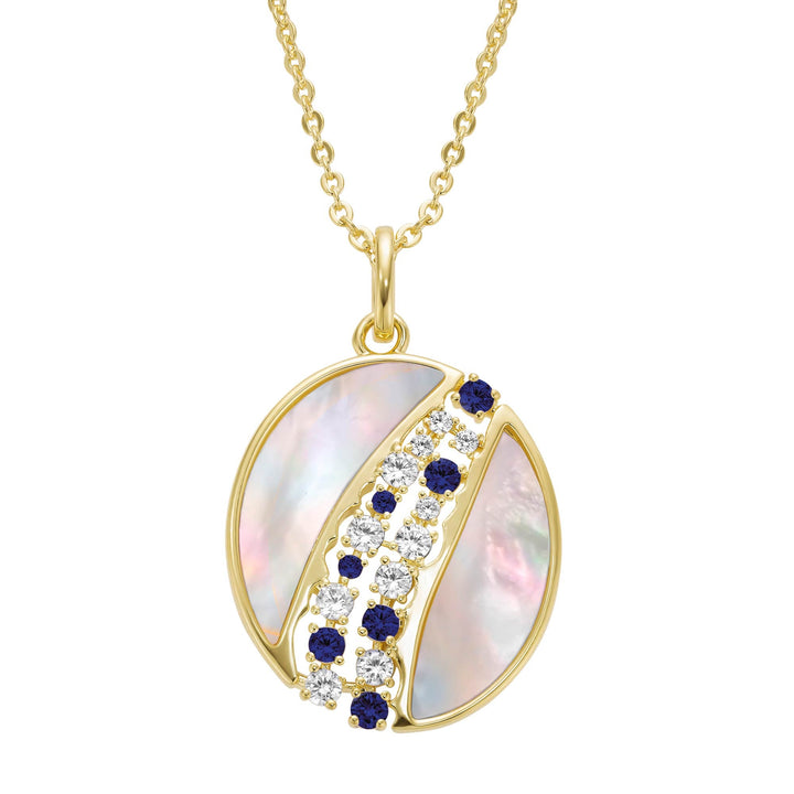 necklace falling stones mop