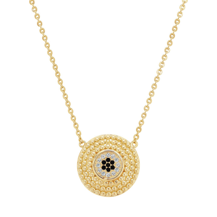 necklace ball textured circle