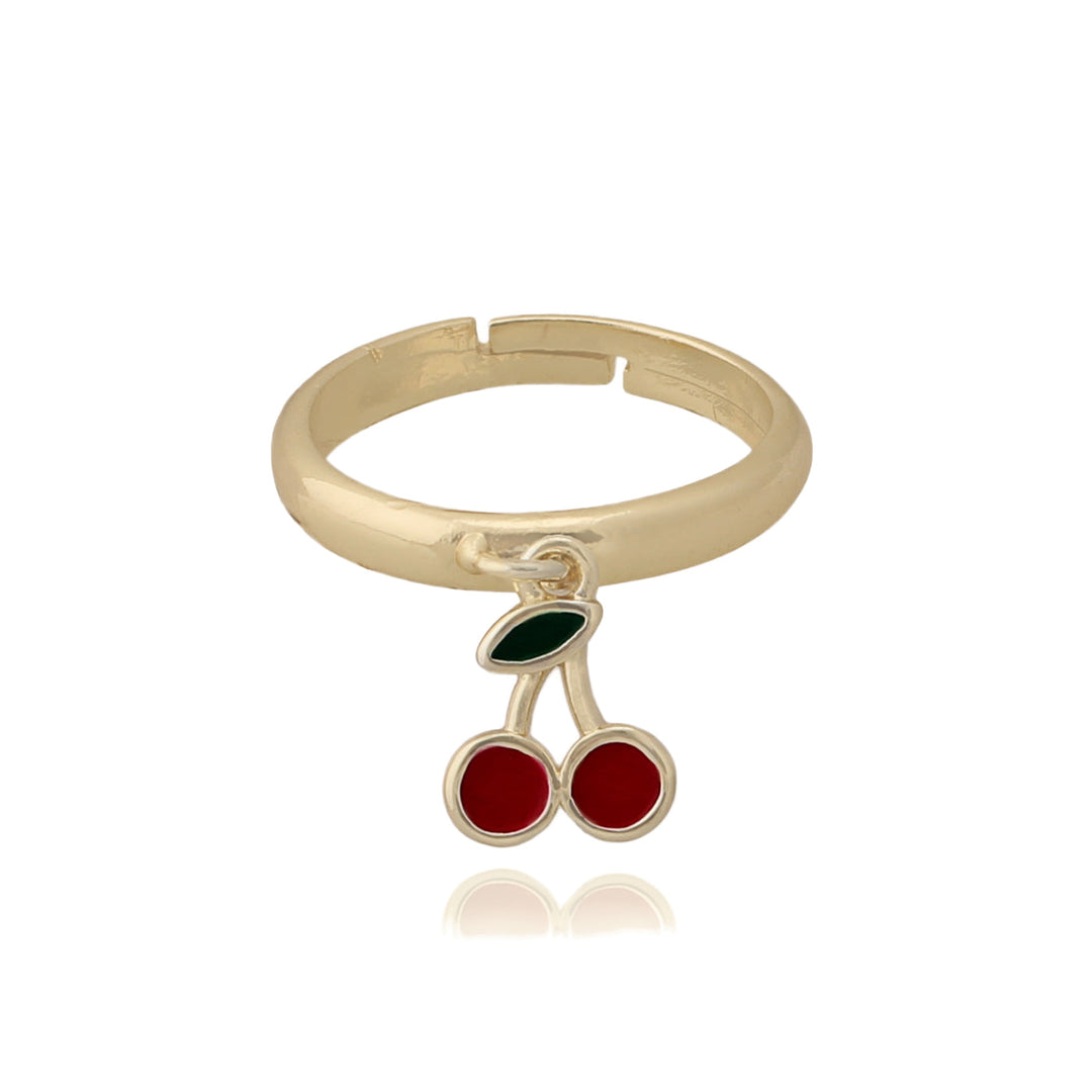 ring cherry charm