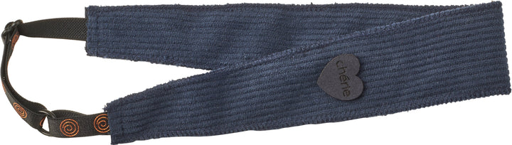 sweatband corduroy heart adjustable