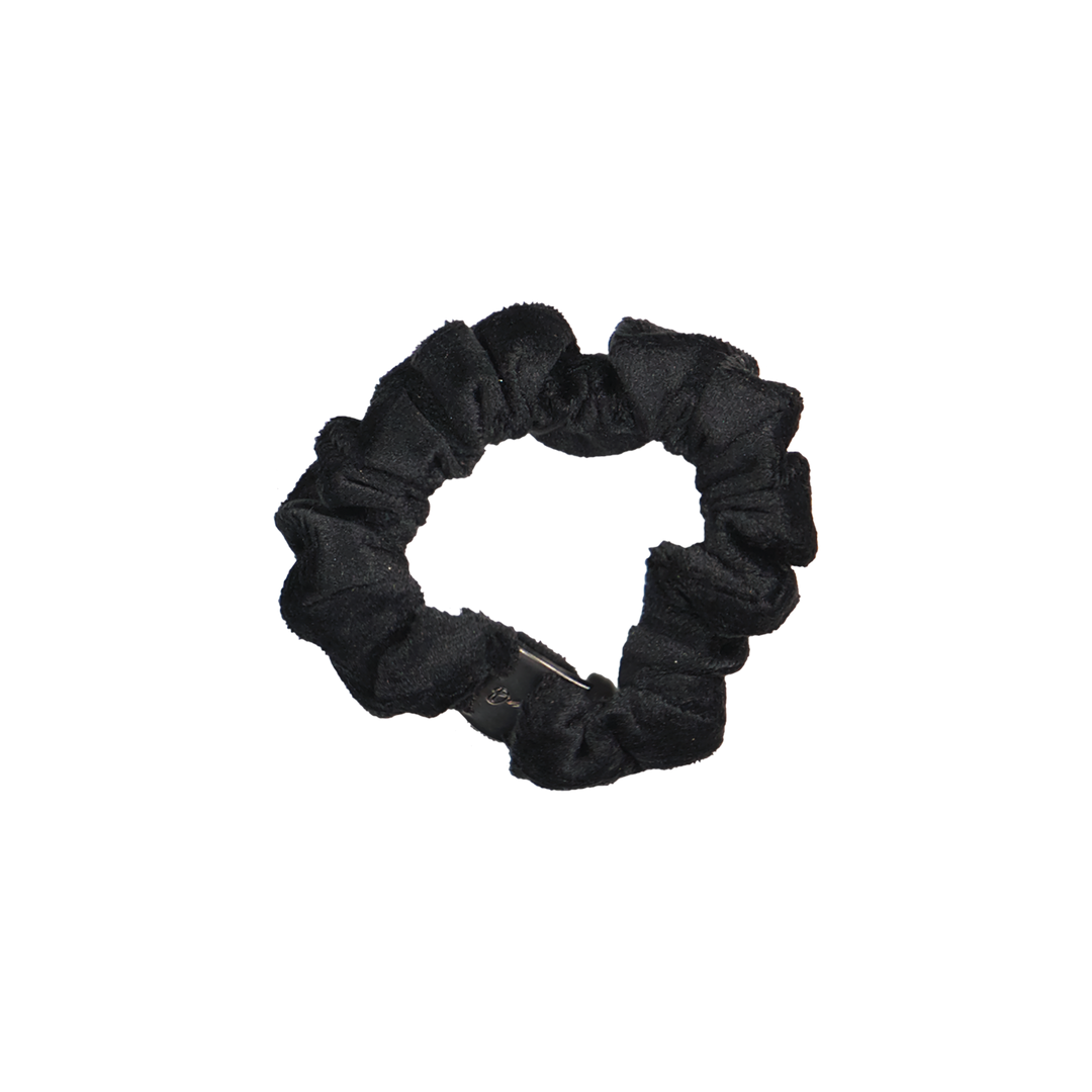 pony scrunchie metal inspired clasp narrow