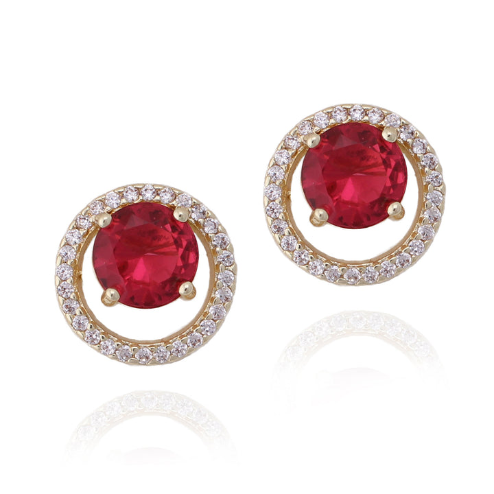earring stud eyeball