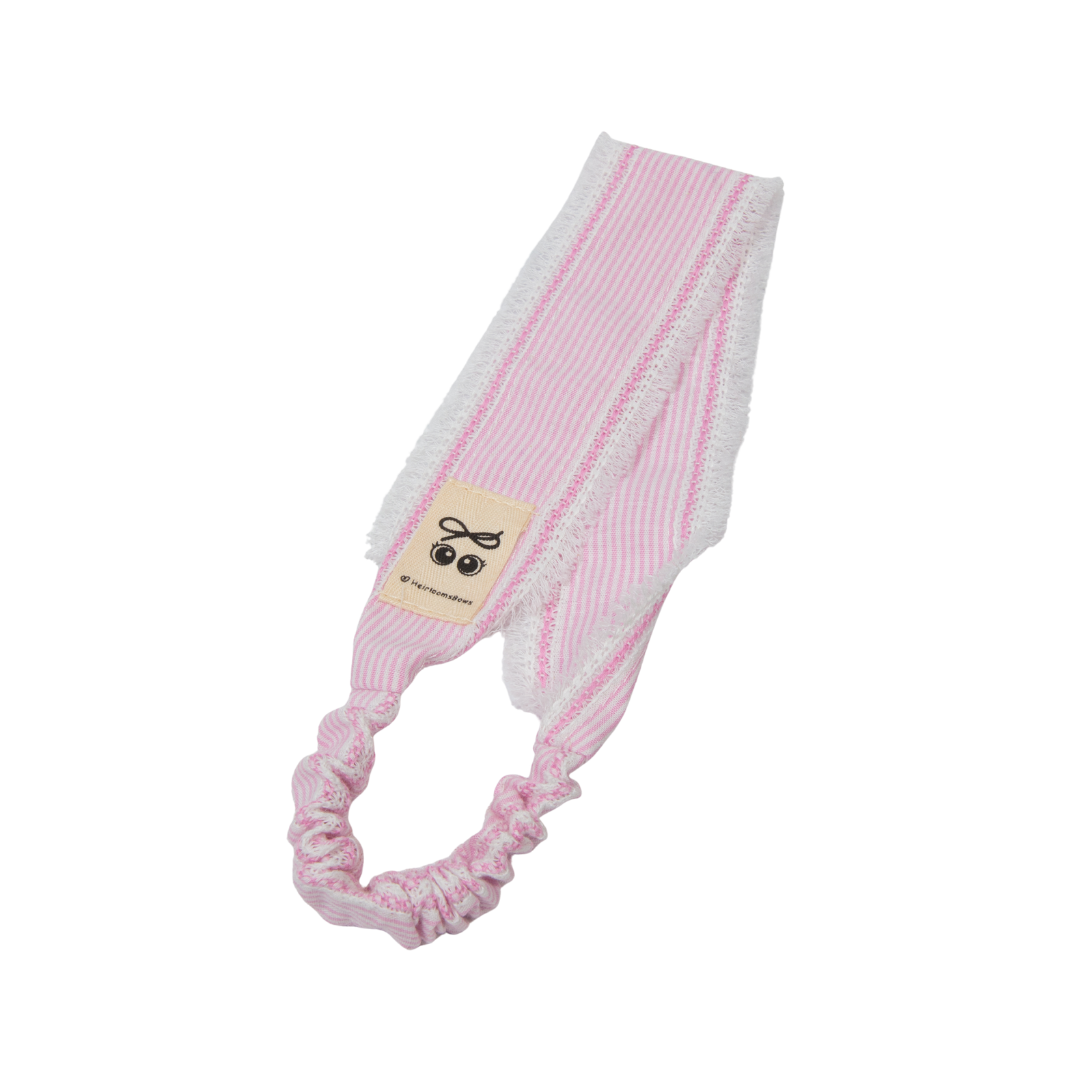 sweatband pin stripe and gingham with edge