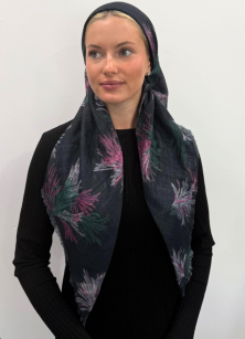 headscarf open big bunch