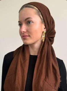 headscarf open solid