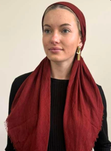 headscarf open solid