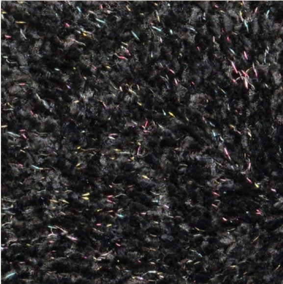 snood chenille lurex unlined
