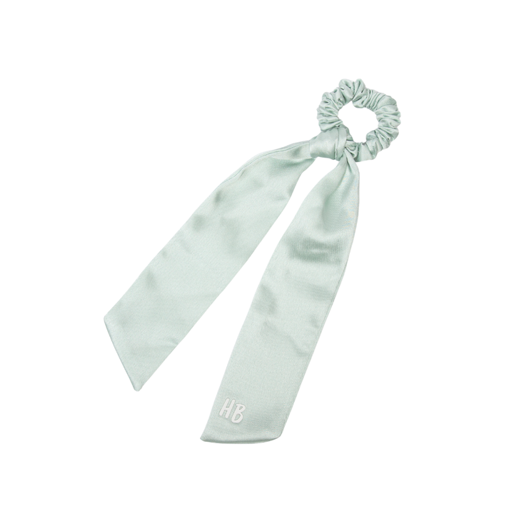 hair tie scrunchie satin